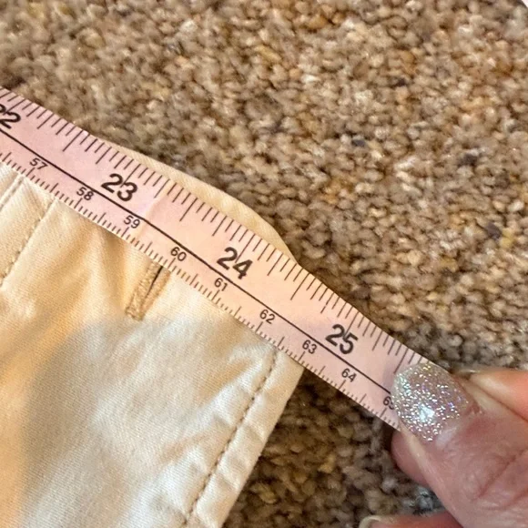 Flint and Tinder Men’s M Cream Button-Up Denim Shirt - Picture 10 of 12